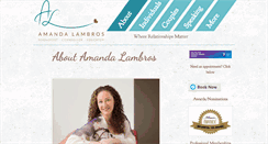 Desktop Screenshot of amandalambros.com